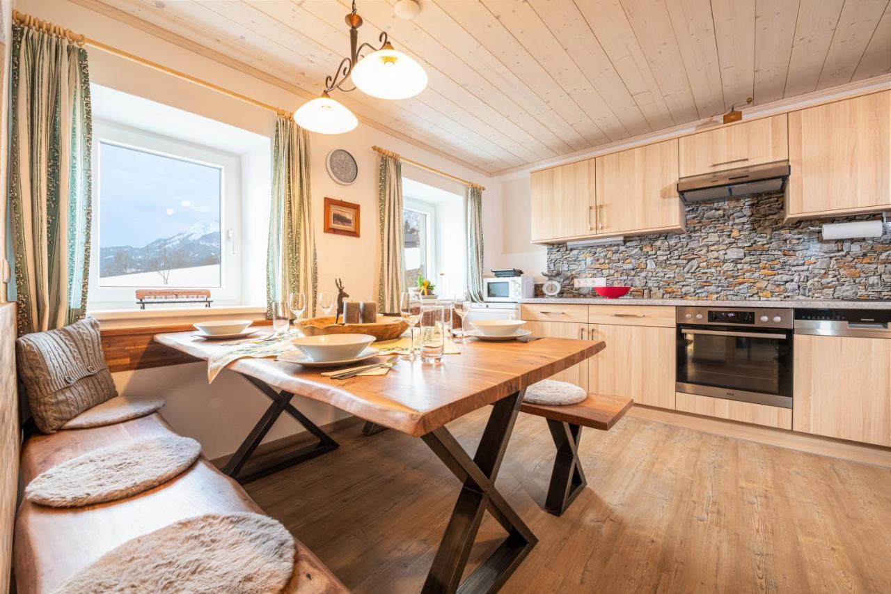Ferienhaus Schwöllerbauer Sankt Martin am Grimming Exterior foto